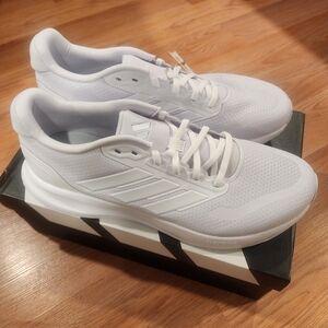 Adidas Men's White Athletic Sneakers